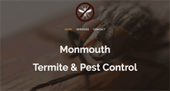 Desktop Screenshot of monmouthpestcontrol.biz