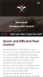 Mobile Screenshot of monmouthpestcontrol.biz